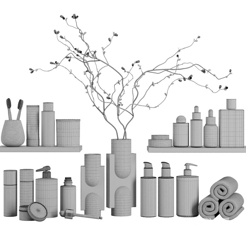 Bathroom accessories SetV43 Image 4