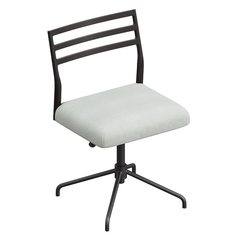 Quincy Stationary Swivel Desk Chair Image 2
