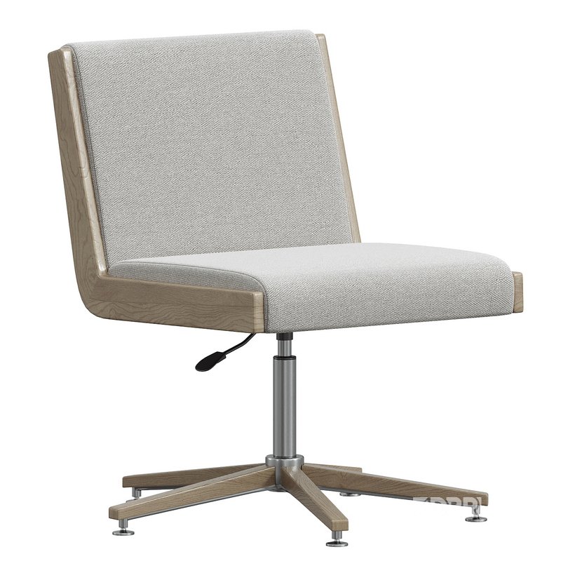 Atwood Upholstered Swivel Desk Chair Image 3