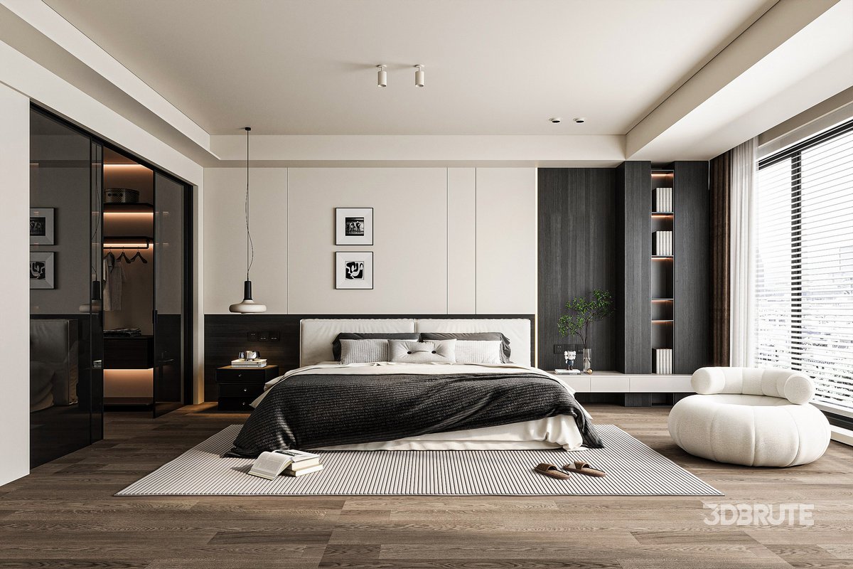 Modern bedroom Image 1