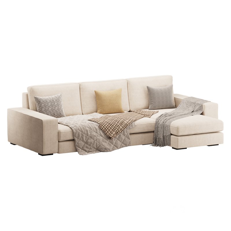 Sofa with chaise Image 3