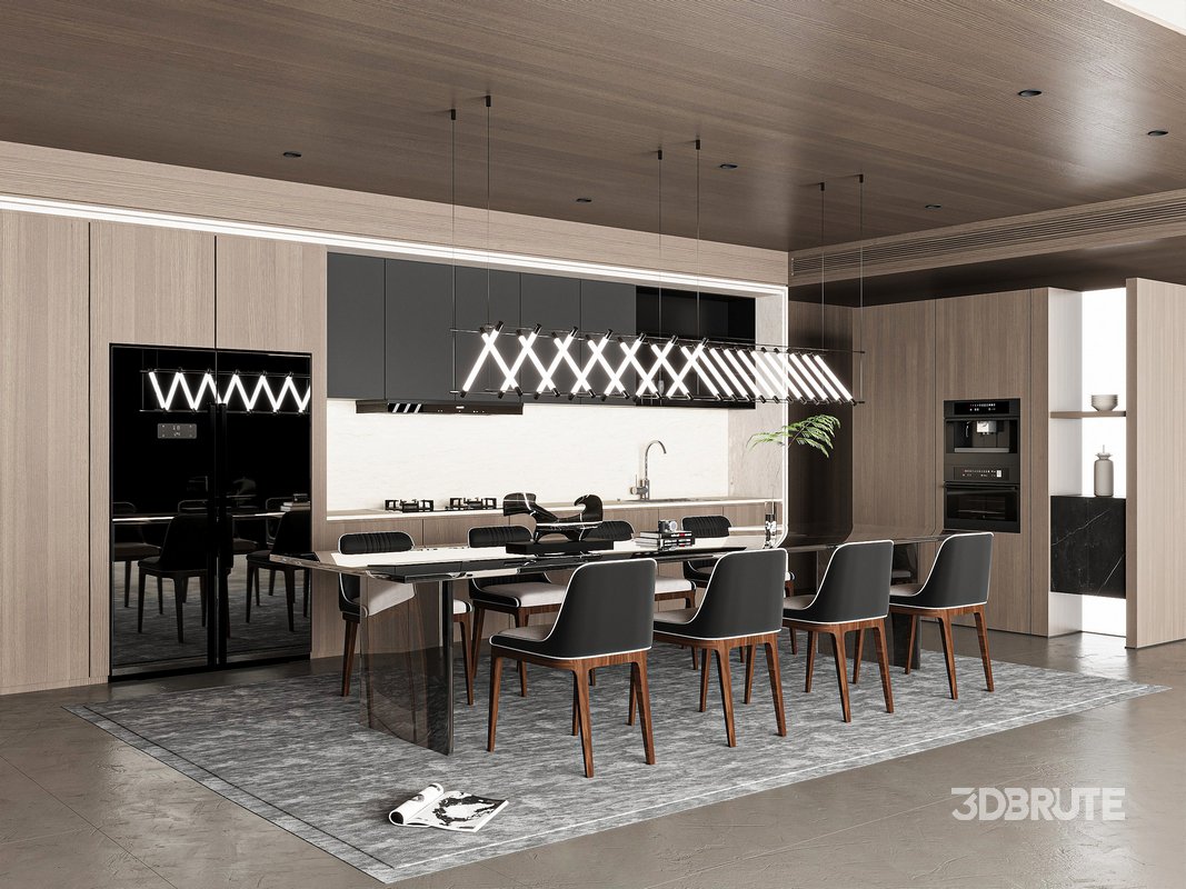 Modern dining room Image 1