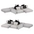 Tokio Modular fabric Sofa 3 - Thumbnail 4