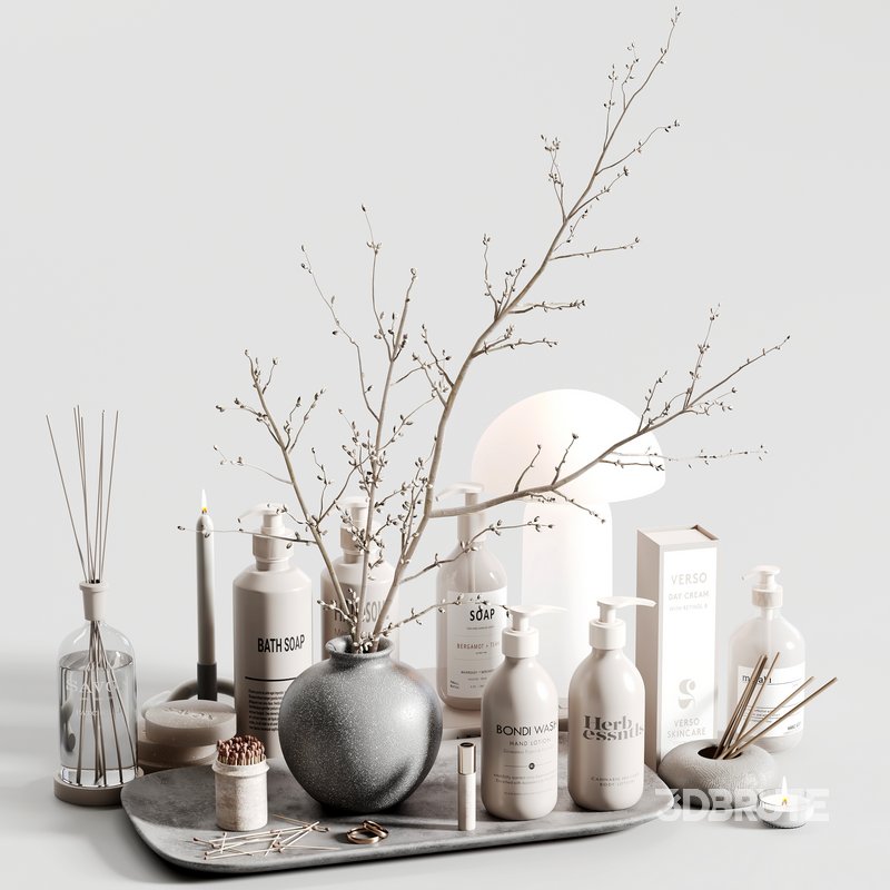 Bathroom accessories set 38 Image 1