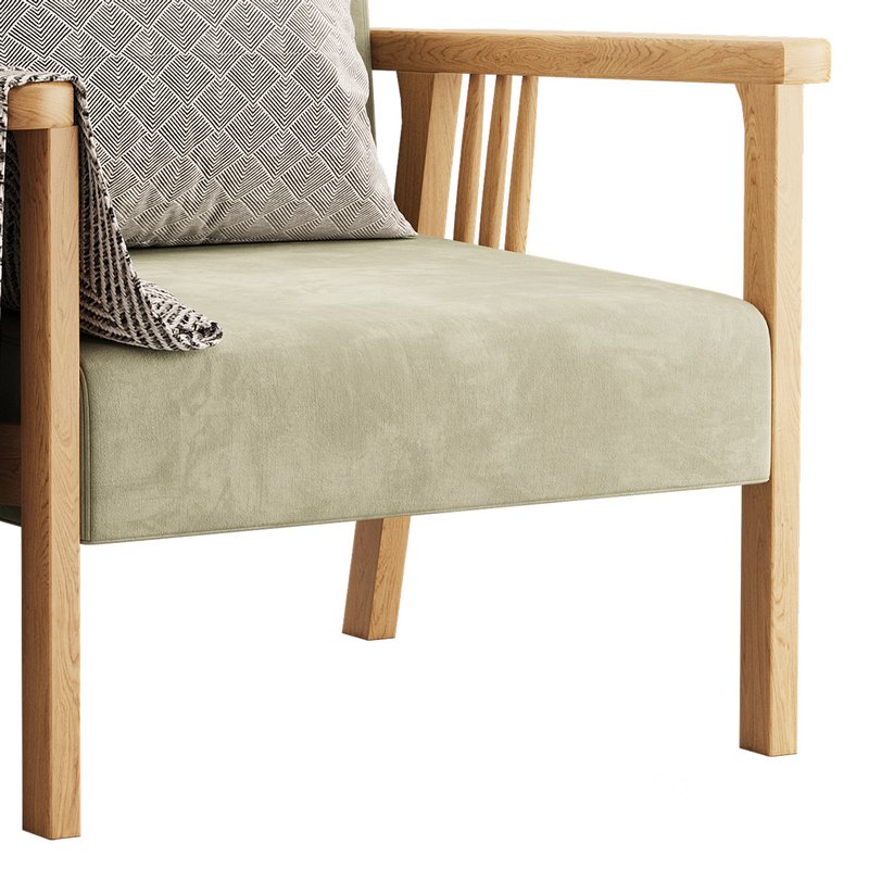 Simplistic Slipper Chair Image 10