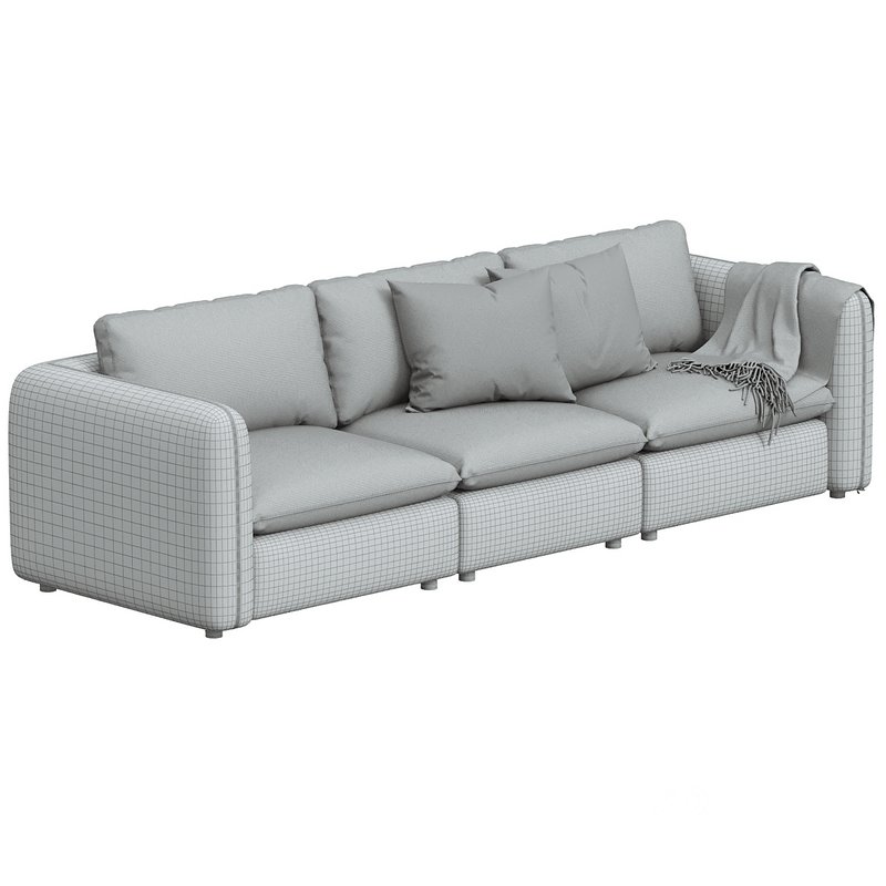 Ingel 3 Piece Sectional Sofa Image 3