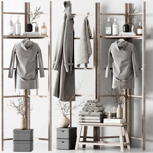 Bathroom accessories set 34
