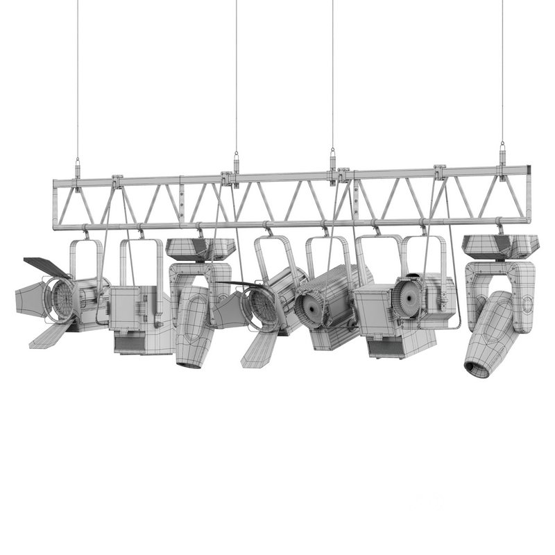 Soft theater farm with lighting equipment Image 3