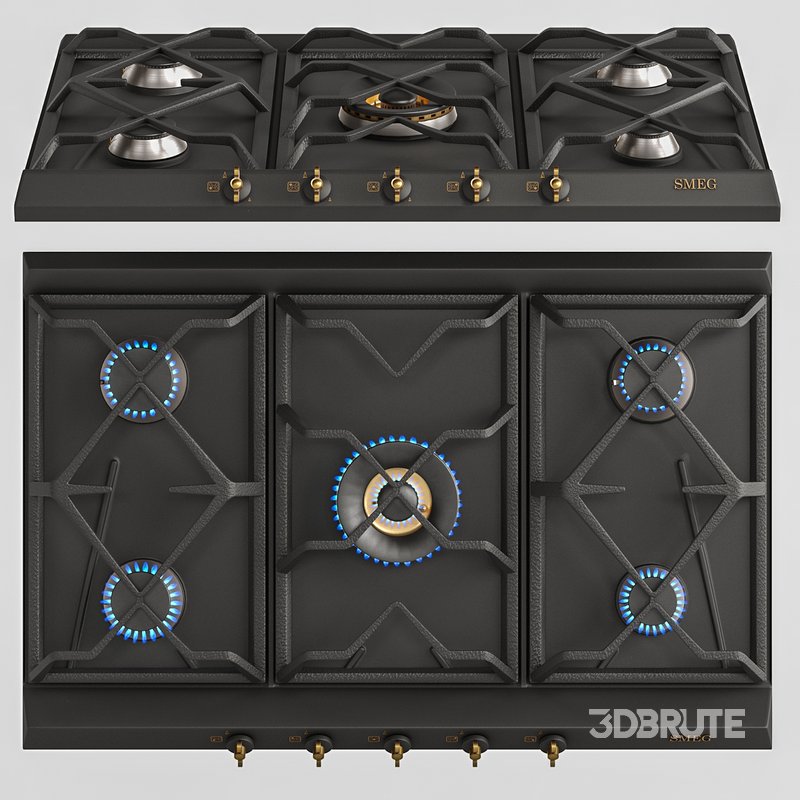 smeg black appliance Image 2