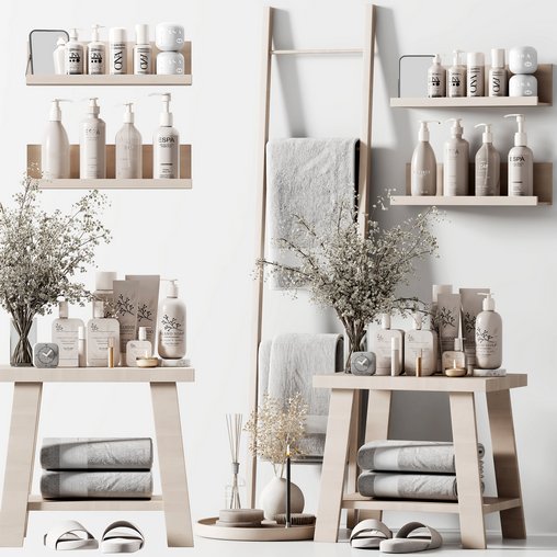 Bathroom accessories set 33
