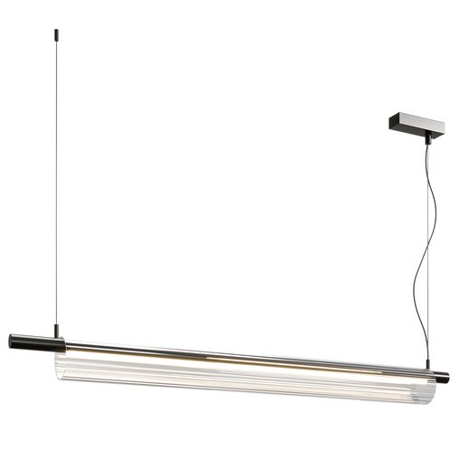 Linear pendant light Cristal 15W Warm white