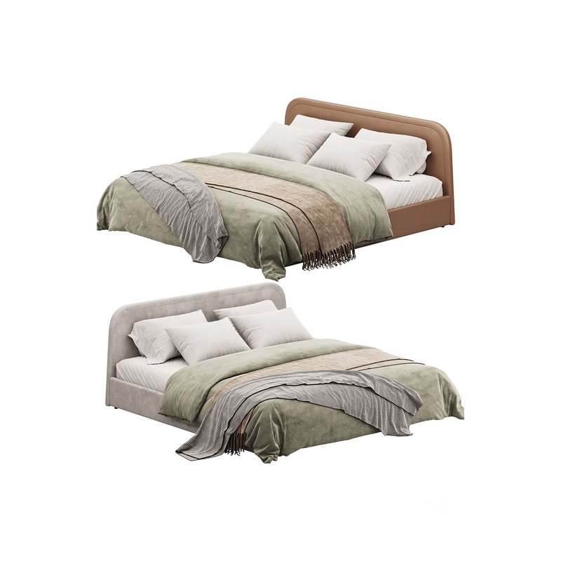 Camilla Low Profile Bed Image 1