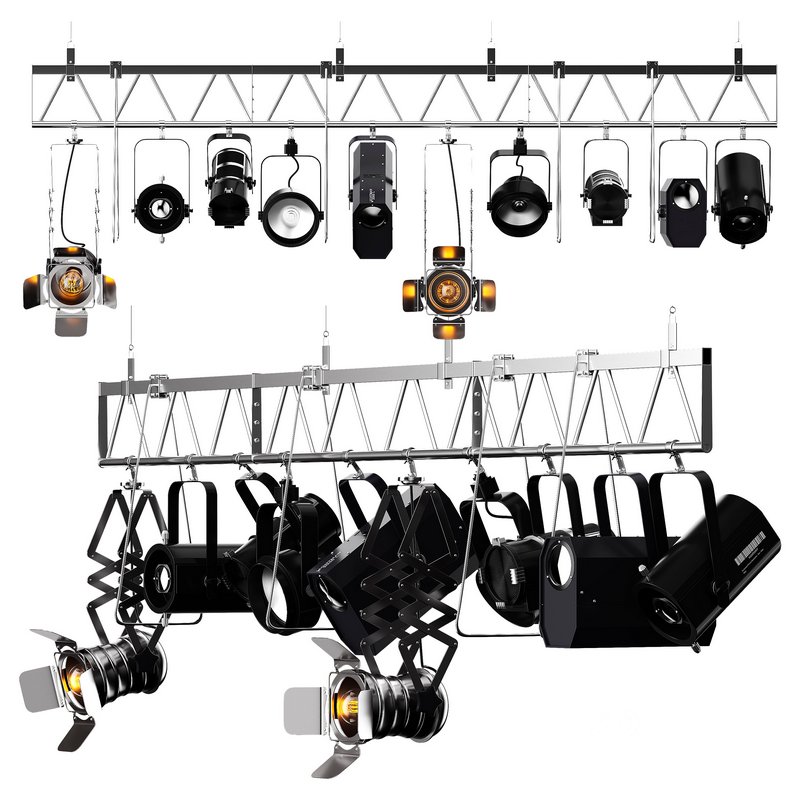 Soft theater farm with lighting equipment Image 2