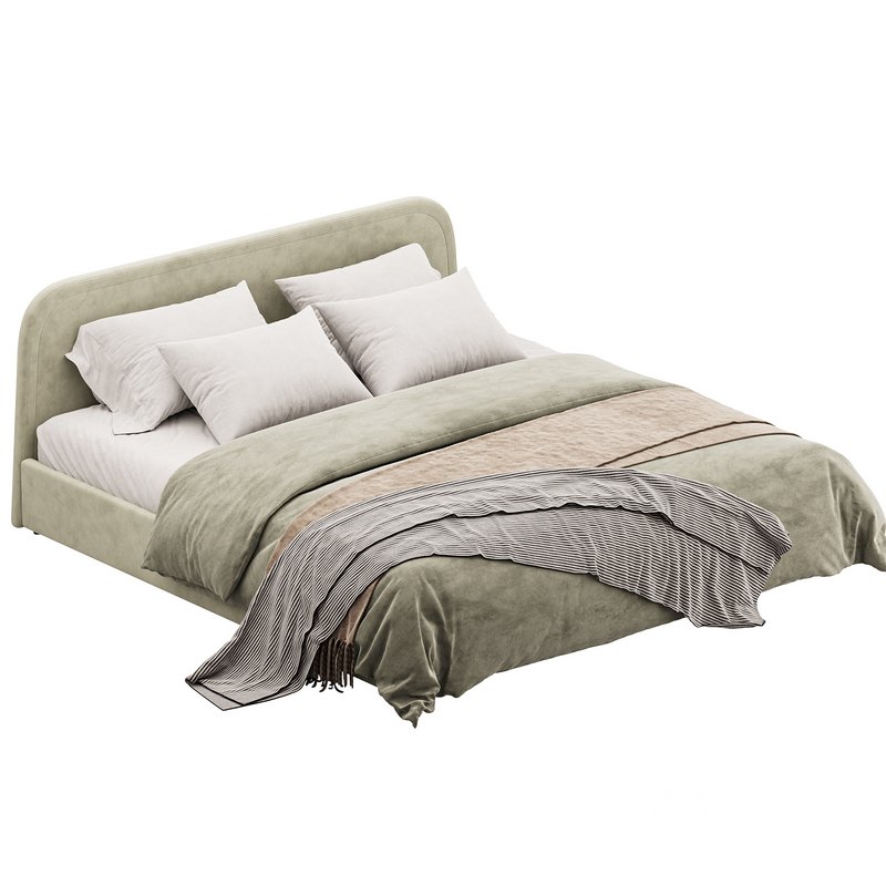 Camilla Low Profile Bed Image 3