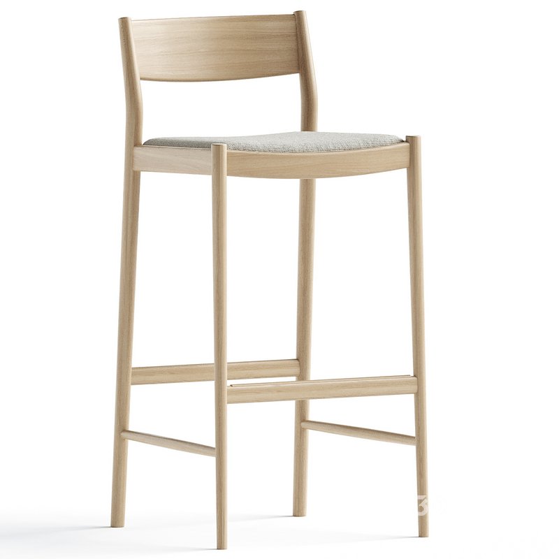 MINATOMIRAI CAFE NBS01 Bar Stool Image 1