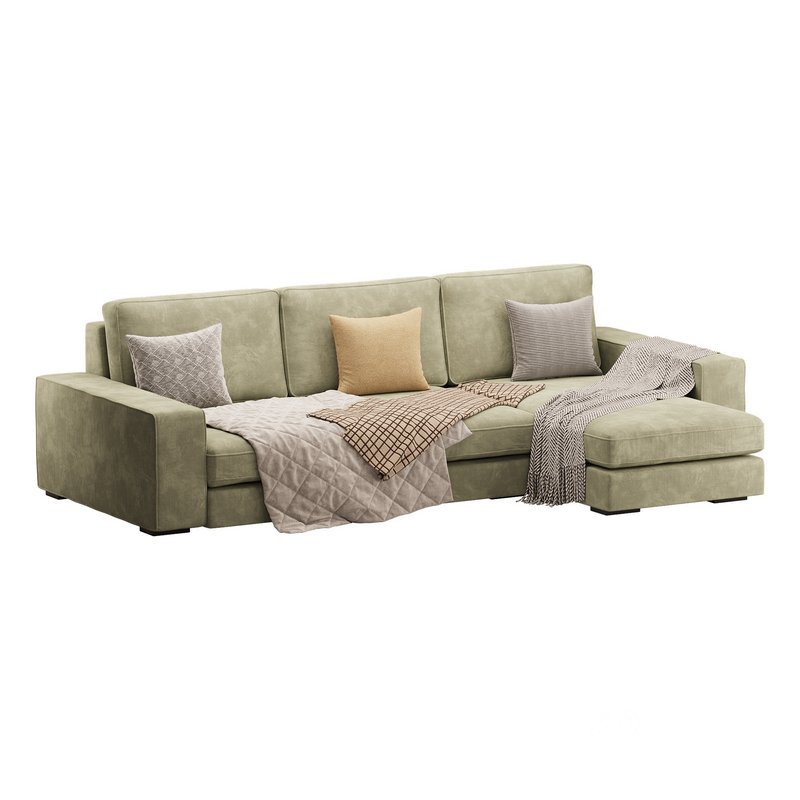 Sofa with chaise Image 2