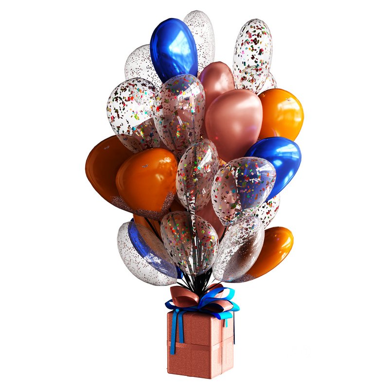 Beautiful elegant balloons Image 1
