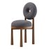 Luxury Nordic Lamb Wool Leisure Chair Leisure Chair Solid wood Dining Chair For Waiting Dining Room Restaurant - Thumbnail 7