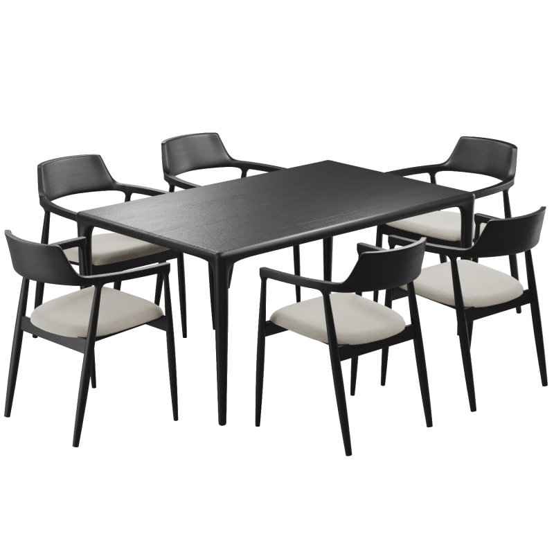 Dinning chair and table225 Image 4