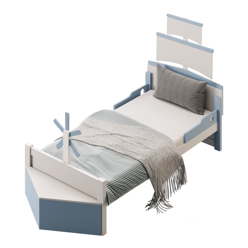 Shaped Platform Bed Image 3