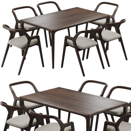 Dinning chair and table229