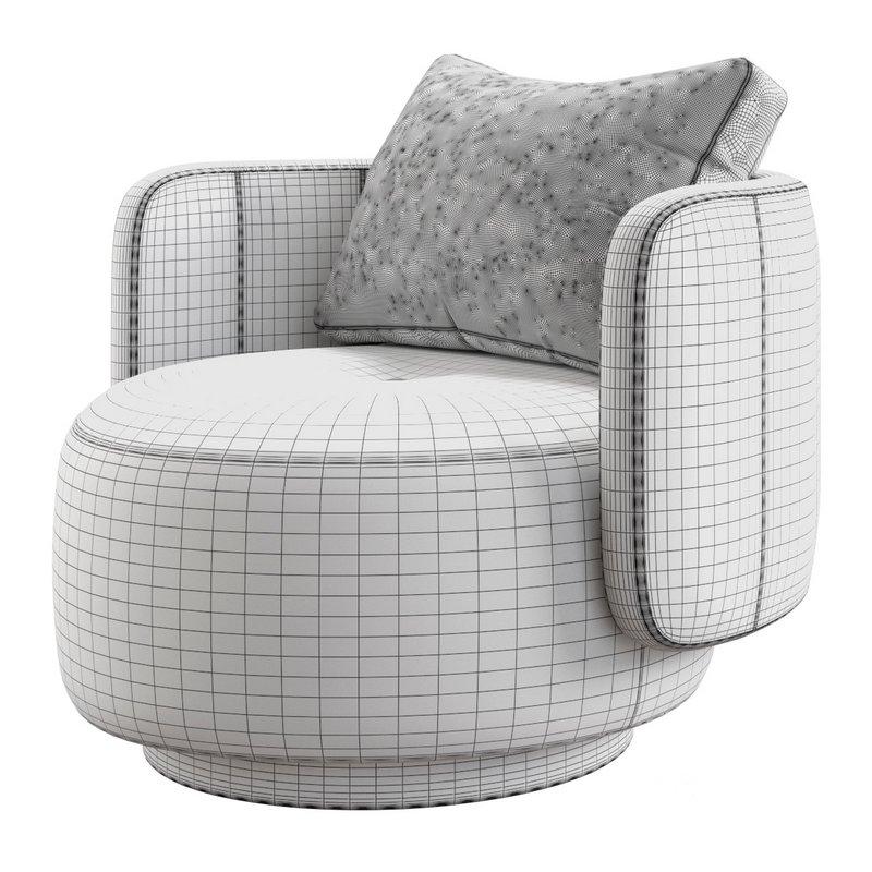 Torii Bold Armchair by Minotti Image 3