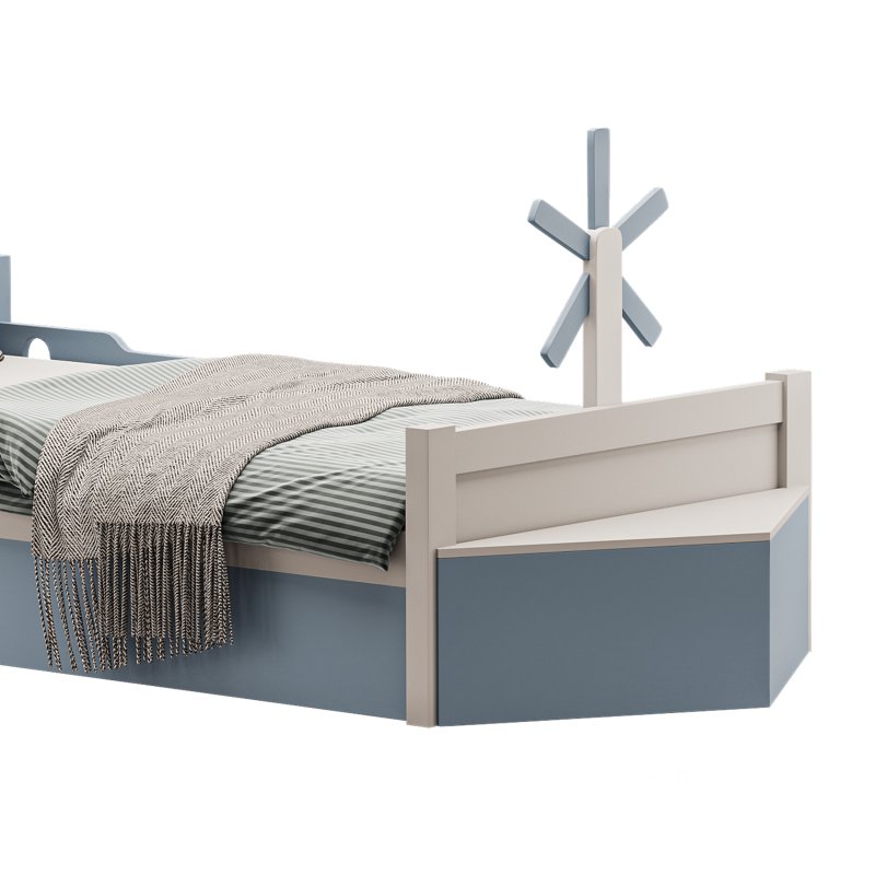 Shaped Platform Bed Image 11