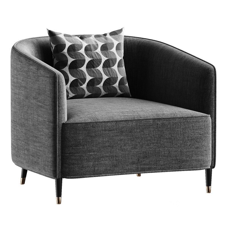 armchair brown Image 2