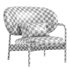 Cross lounge chair - Thumbnail 6