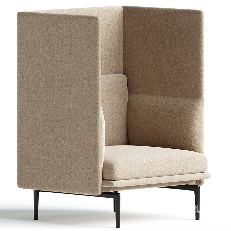Outline Highback 1Seater Sofa Image 1