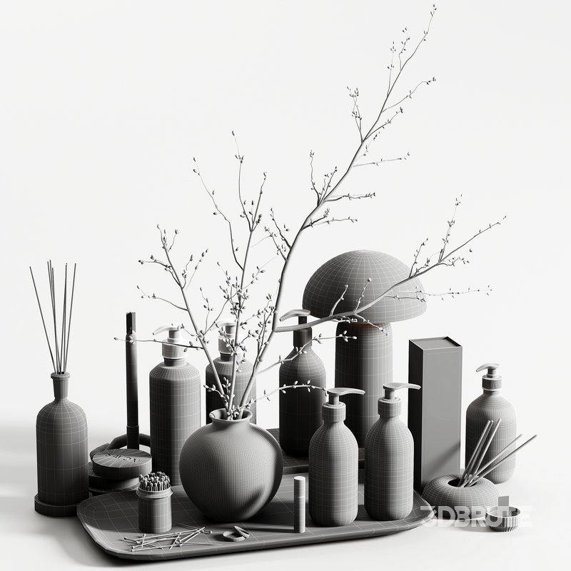 Bathroom accessories set 38 Image 2