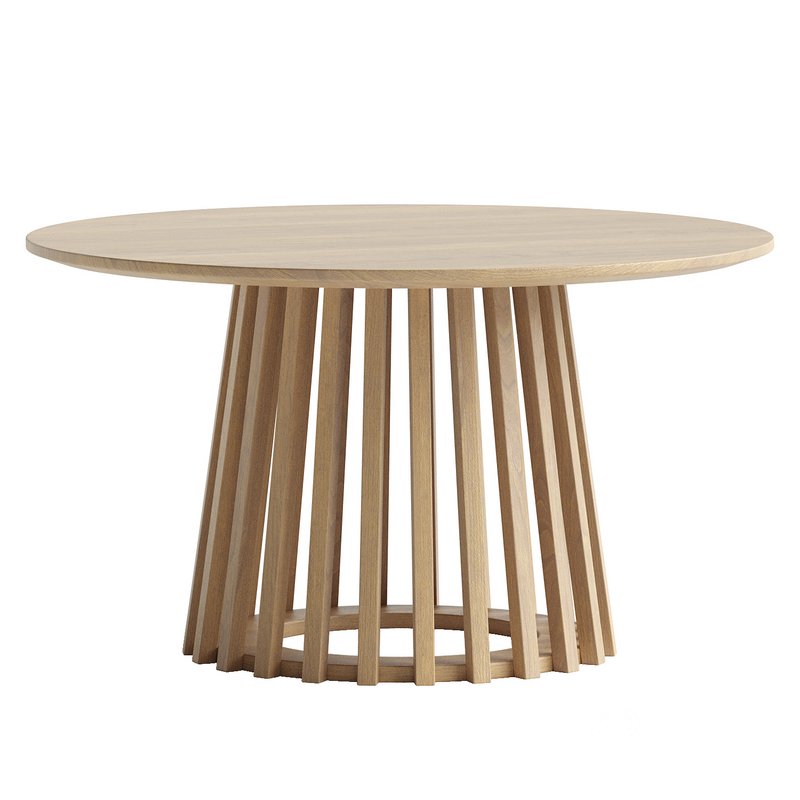 Palmer Slatted Sphere Coffee Table Image 3