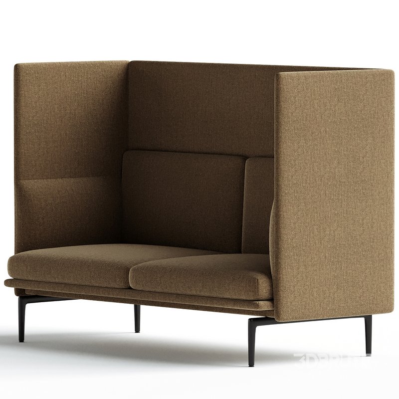 Outline Highback 2 Seater Sofa Image 2