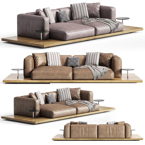 Dock sofa b&b italia