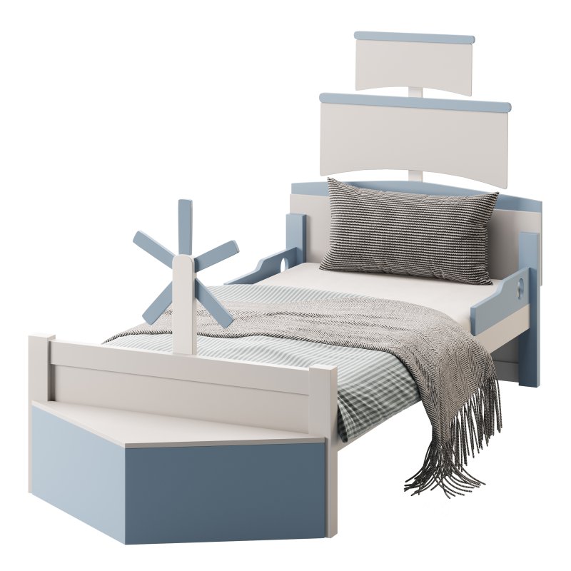 Shaped Platform Bed Image 4