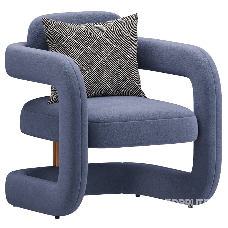 Four Hands Bronte Armchair Image 3