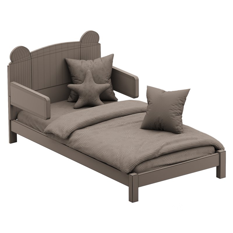 Storkcraft Teddy Bear Toddler Bed Image 13