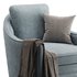 Wide Seat Lounge Swivel Arm Chair - Thumbnail 13