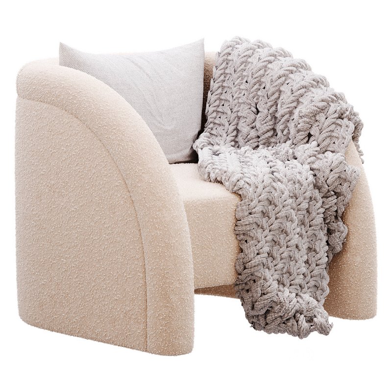 Modern Pearl Armchair Image 4