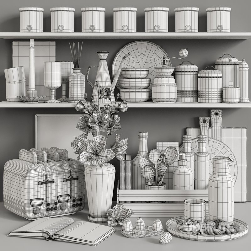 Kitchen decor set 06 Image 4