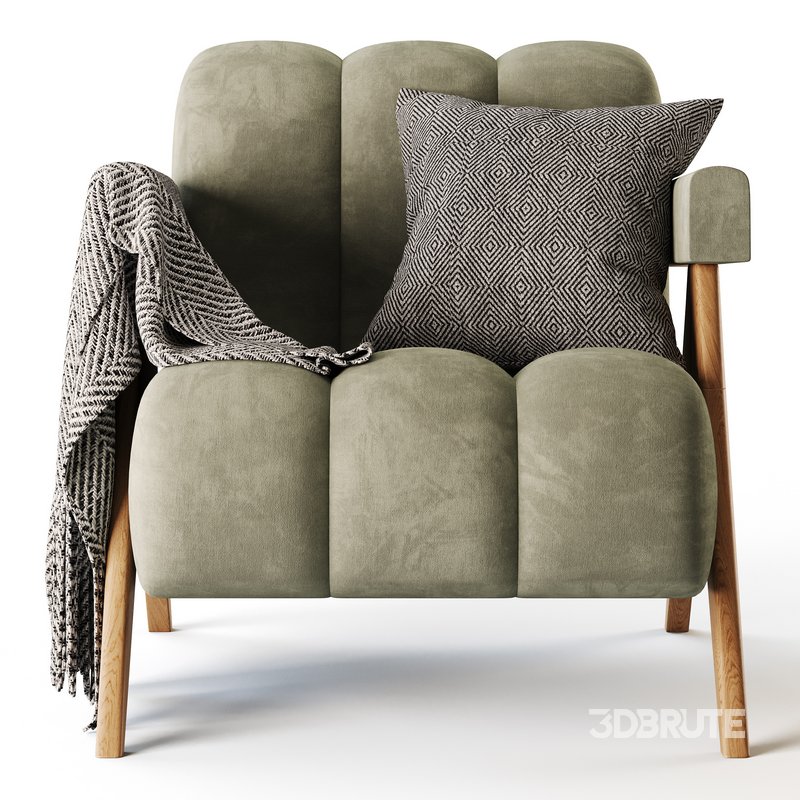 Abstract Arm Chair Image 8