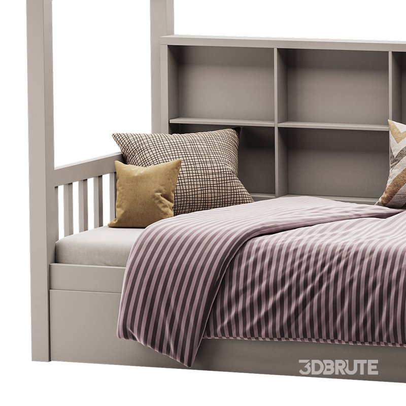 Bed with Trundle roof Image 13