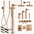 Gessi inverso rigato bathroom faucet set - Thumbnail 3