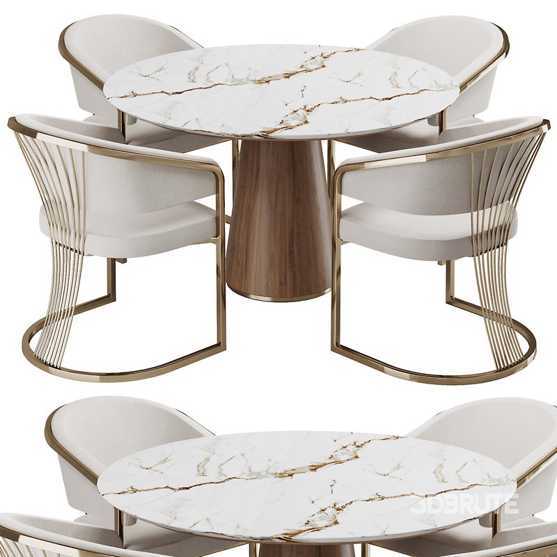 Dinning chair and table185 Image 3