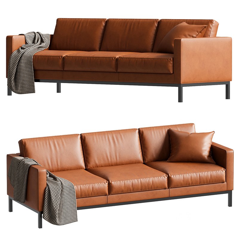 Knoll Florence Relax Three Seater Sofa Image 1