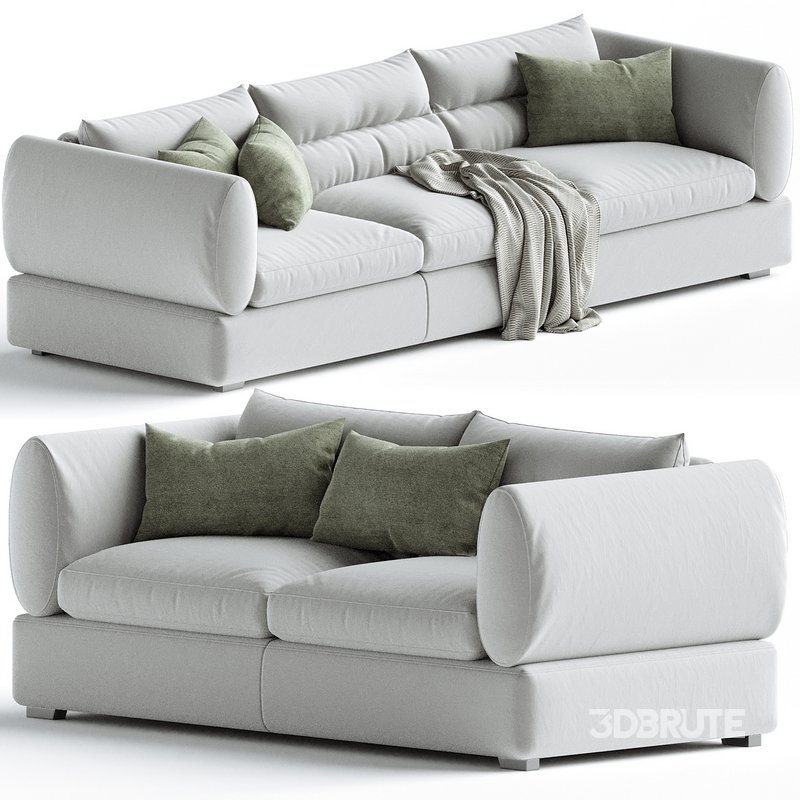 Blanche Parma Sofa Set 01 Image 4