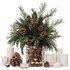 Christmas Pine Cone Decor Set - Thumbnail 2