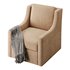 Patterned Swivel Lounge Chair - Thumbnail 6