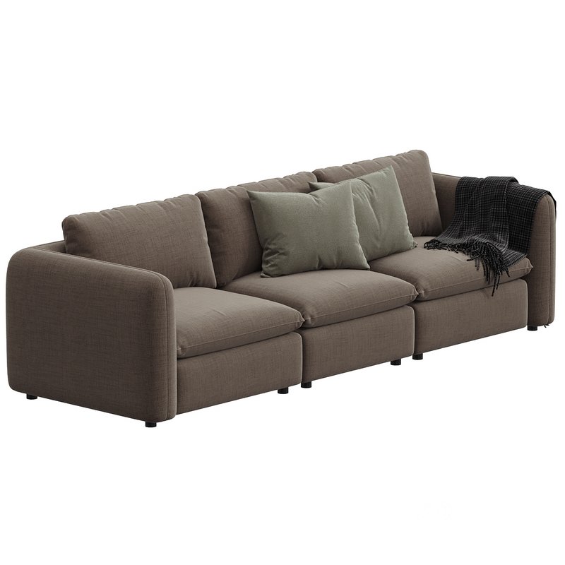 Ingel 3 Piece Sectional Sofa Image 2