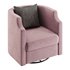Infinity Swivel Barrel Chair Blue - Thumbnail 10